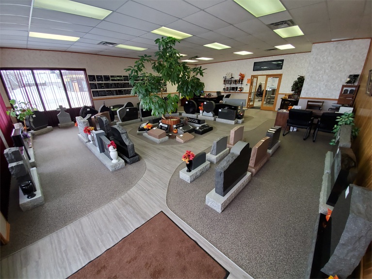 Peace County Memorials Showroom